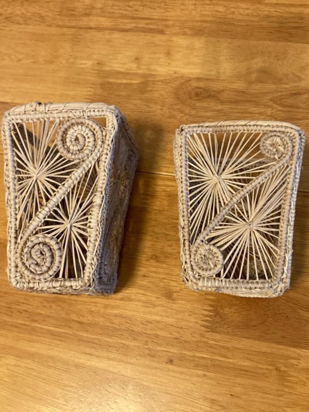 Woven Colombian Utensil Holders